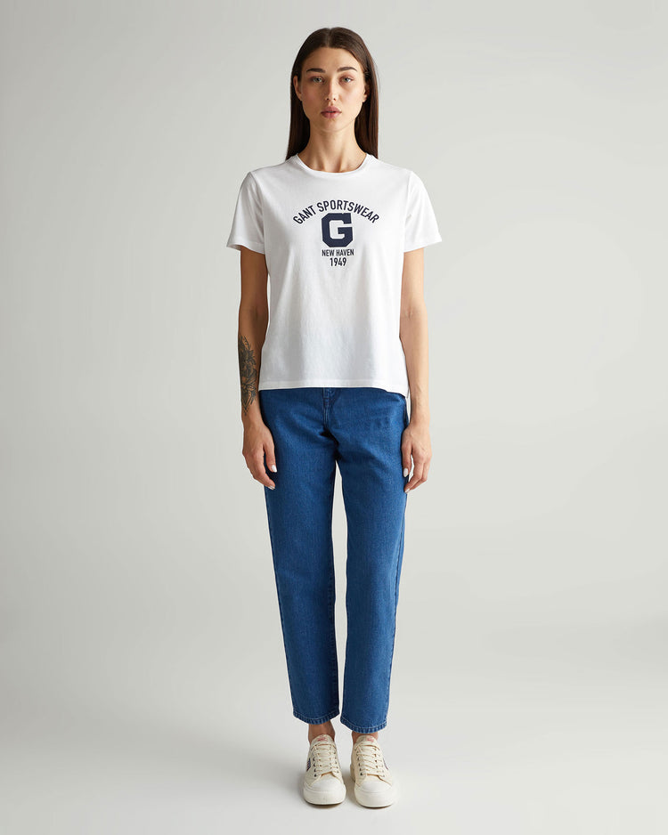 Sportowy T-shirt z logo