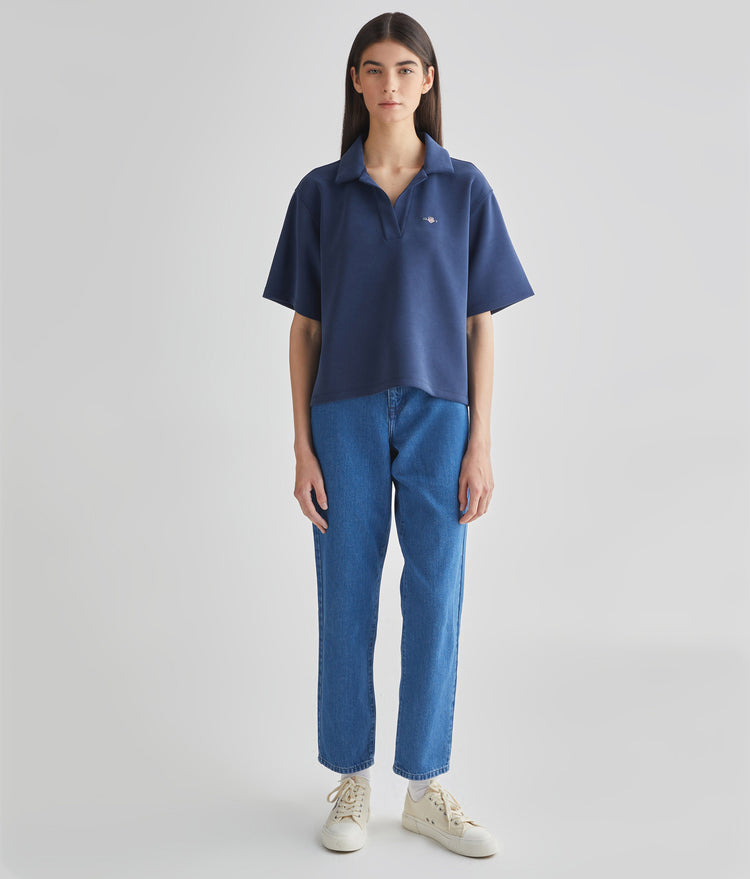 Koszulka Polo z grafiką na plecach