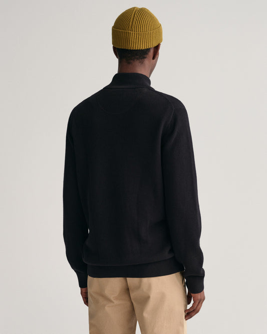 Kardigan z bawełny Piqué rozpinany