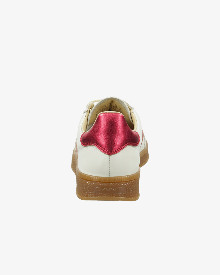Damskie wielokolorowe zamszowe sneakersy Cuzima Metallic