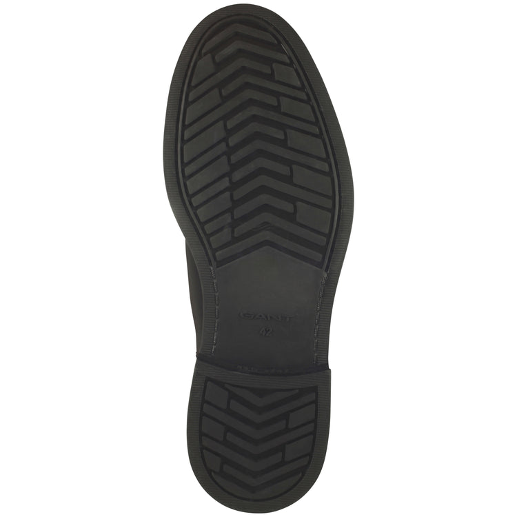Czarne męskie buty zimowe