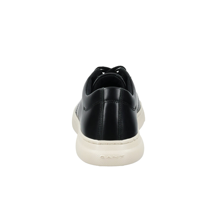 Skórzane buty sportowe męskie czarne