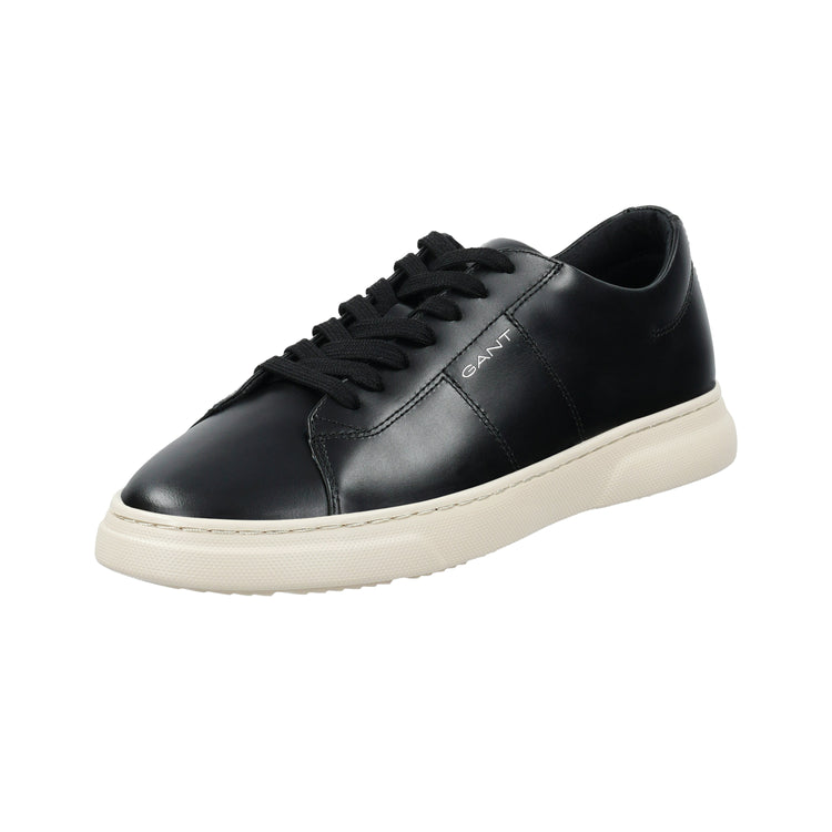 Skórzane buty sportowe męskie czarne