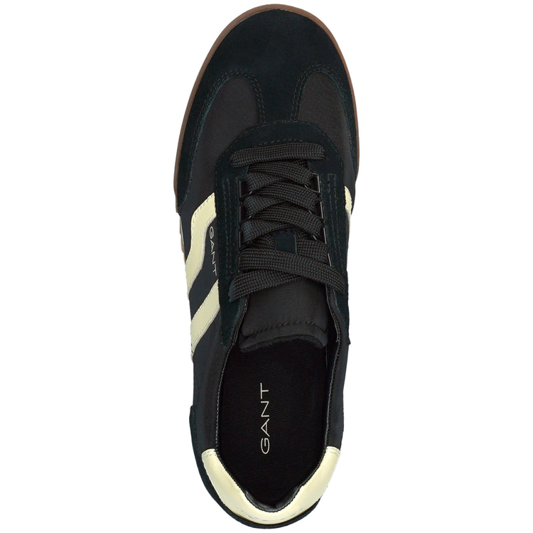 Buty sportowe męskie w paski czarne