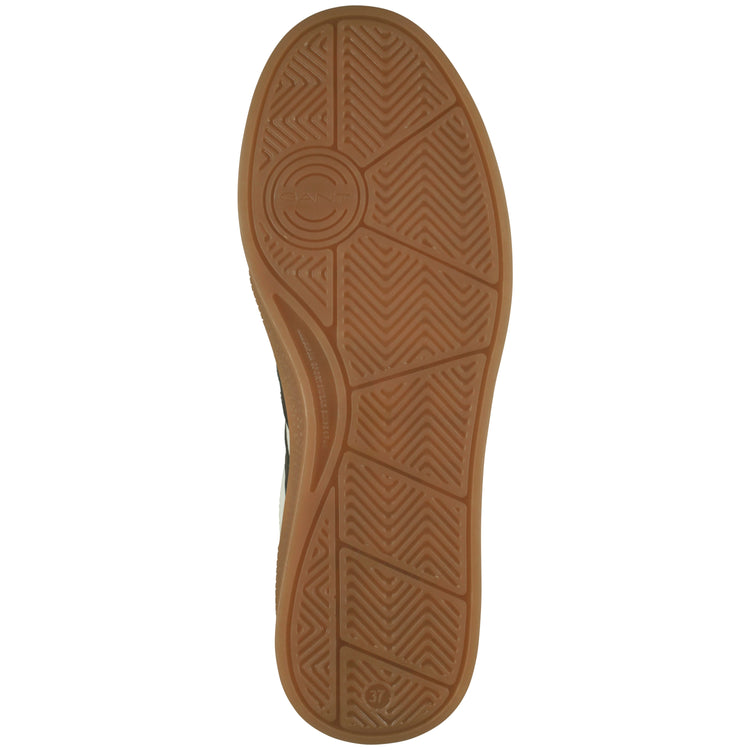 Skórzane sneakersy damskie białe