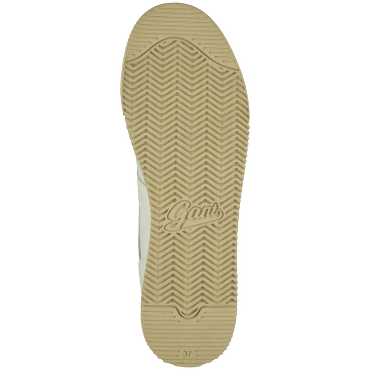 Skórzane buty sportowe damskie białe