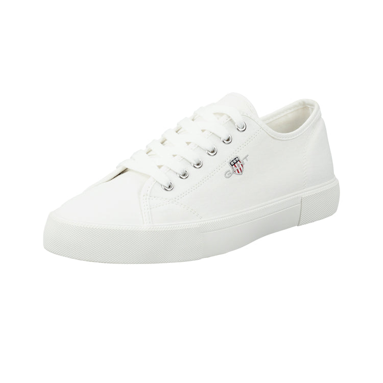 Sneakersy męskie białe