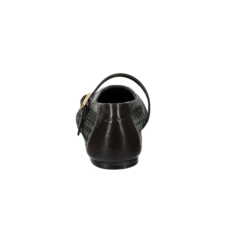 Skórzane buty damskie brązowe
