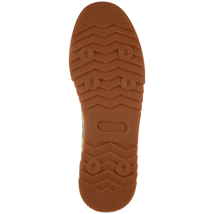 Skórzane sneakersy męskie szare
