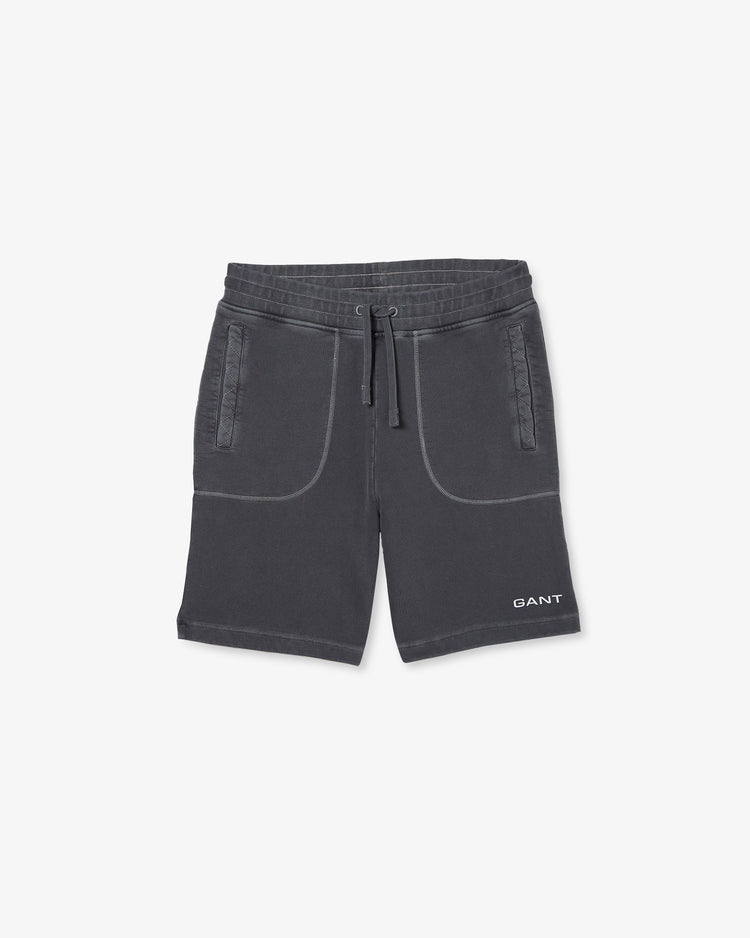 Bawełniane szorty męskie regular fit szare