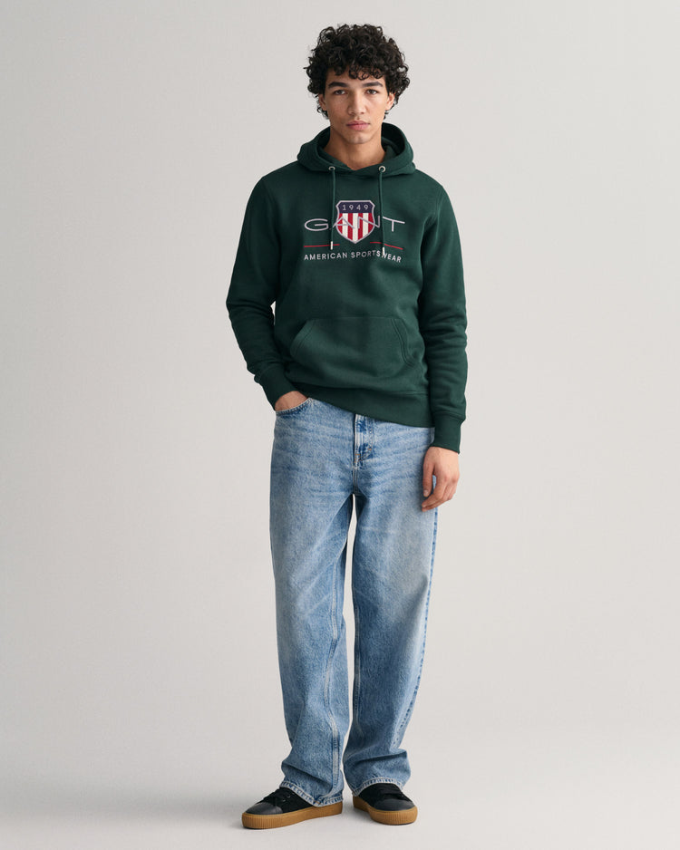 Bluza z kapturem i nadrukiem