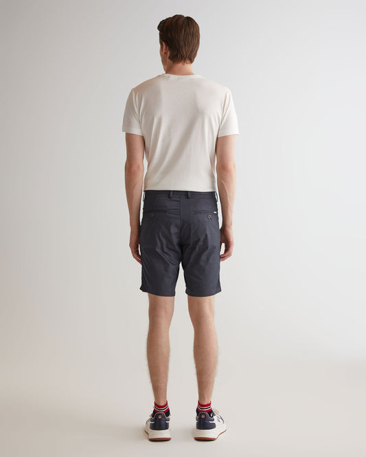 Szorty męskie slim fit szare