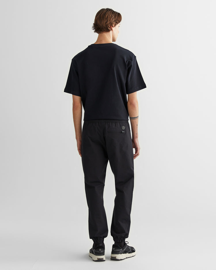 Spodnie męskie regular fit czarne