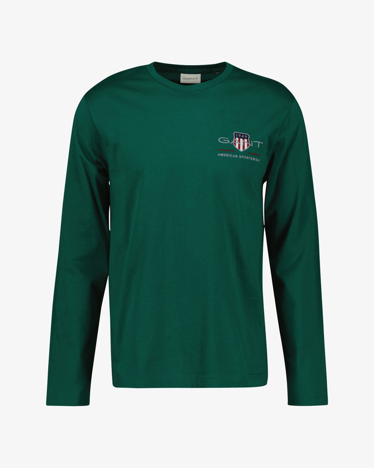 Średnia koszulka z długim rękawem