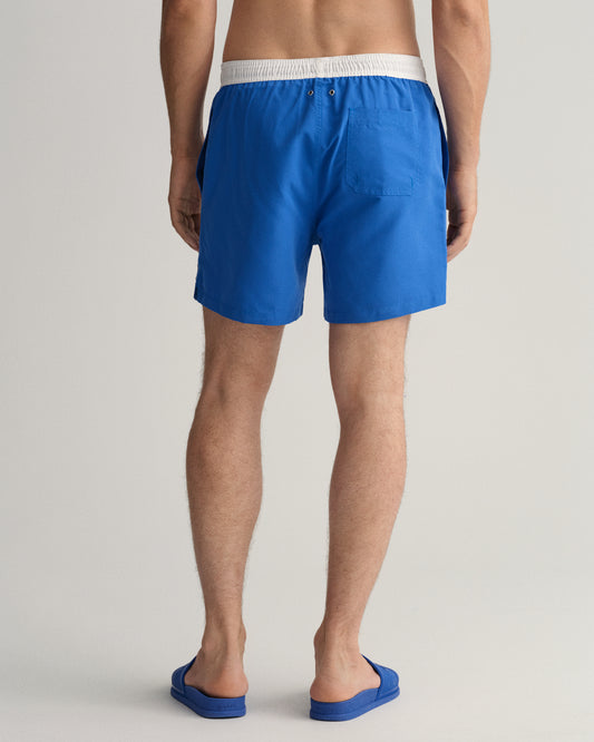 Szorty kąpielowe męskie regular fit niebieskie