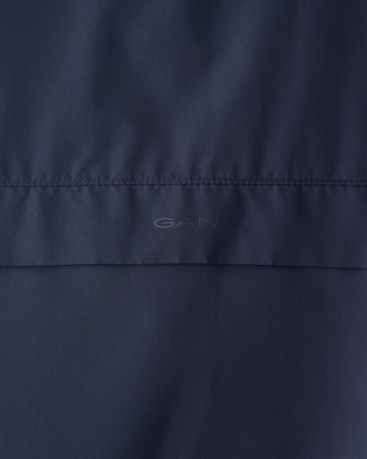 Kurtka męska z kapturem regular fit granatowa