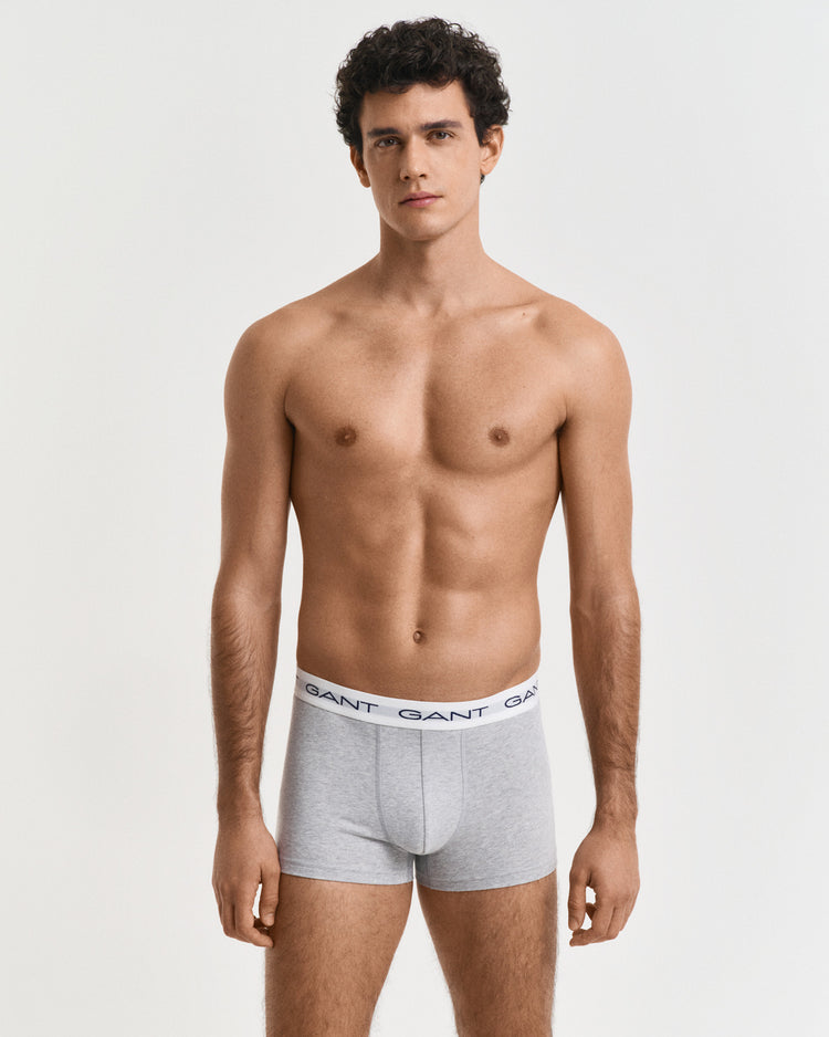 Bielizna męska z nadrukiem szara