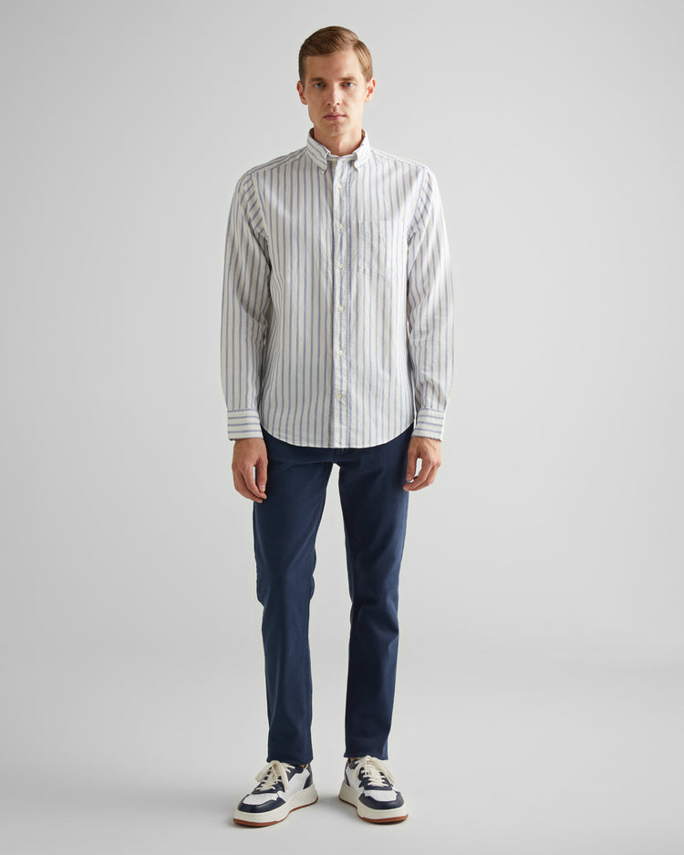 Koszula oxford regular fit w paski