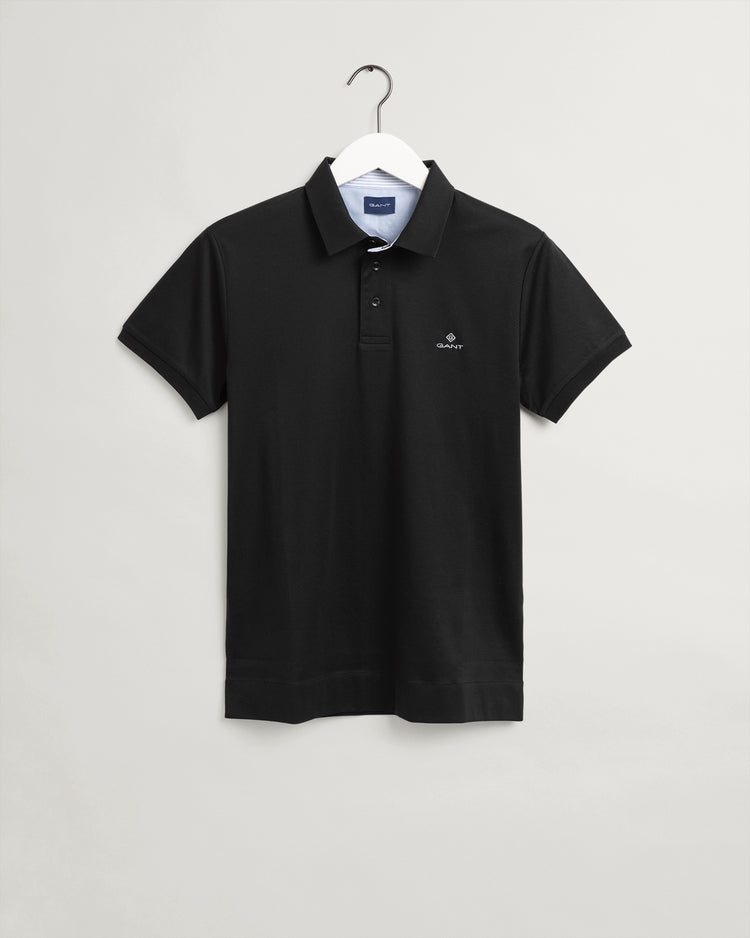 Męska koszulka polo z dżerseju z krótkim rękawem