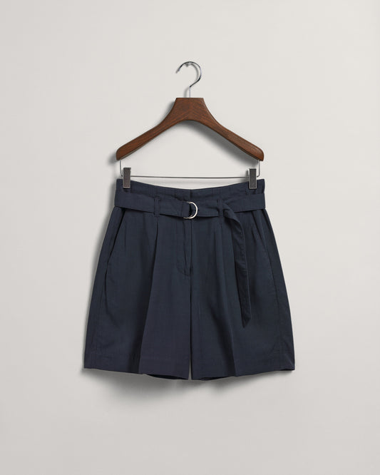 Szorty z paskiem relaxed fit