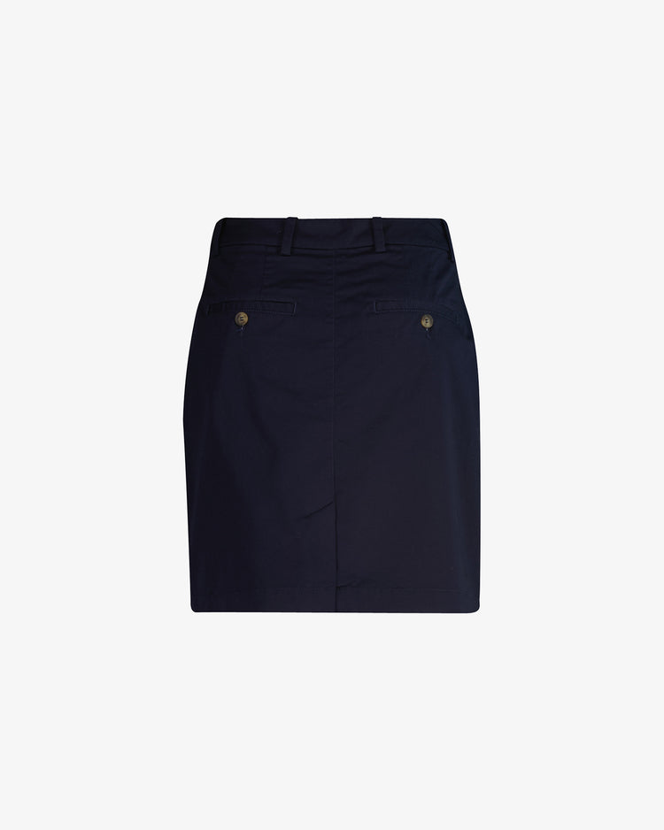 Spódnica damska regular fit niebieska