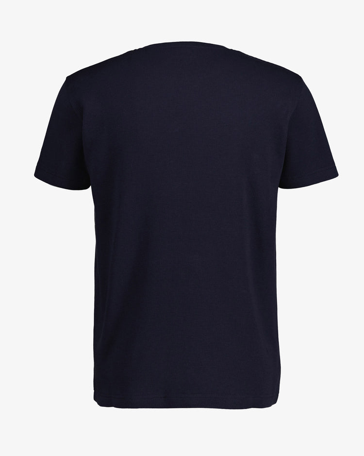Bawełniany t-shirt męski z okrągłym kołnierzykiem regular fit