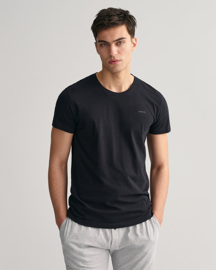 Bawełniany t-shirt męski z dekoltem V