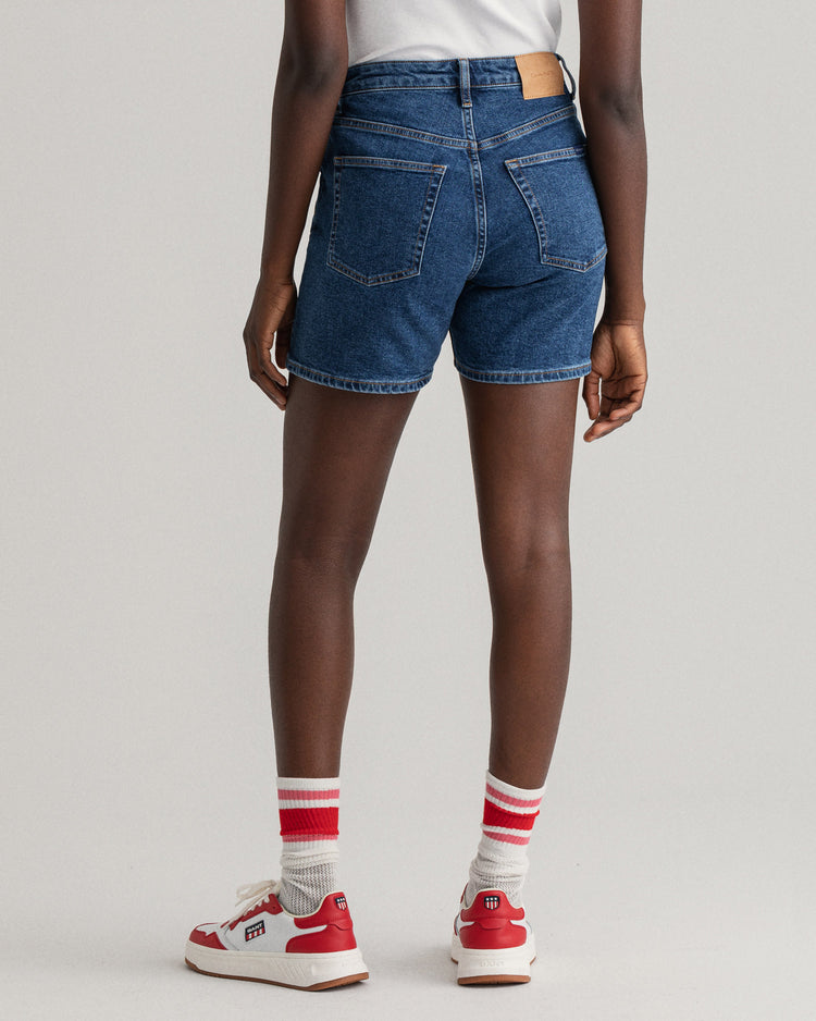 Szorty damskie granatowe