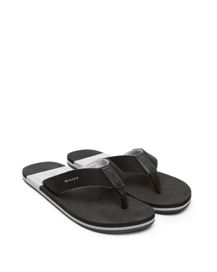 Klapki męskie czarne