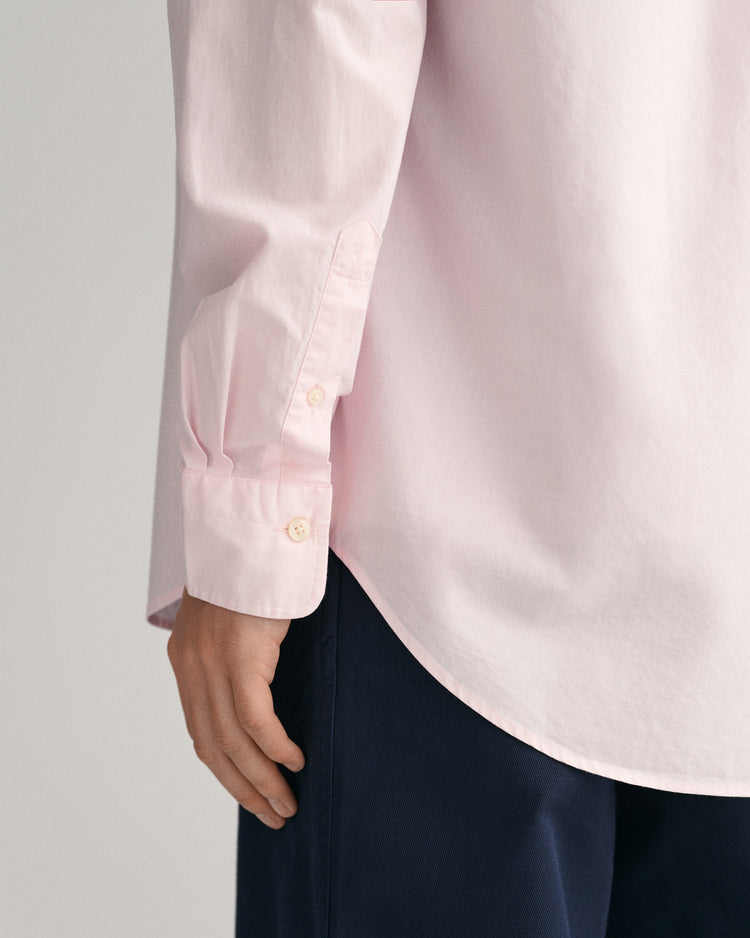 Popelinowa koszula regular fit