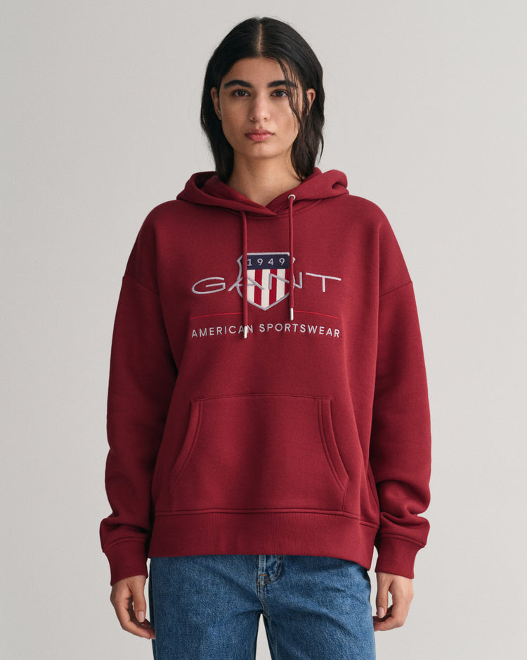 Bluza z kapturem i nadrukiem