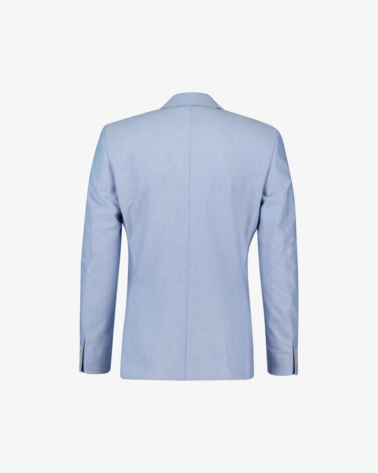 Kurtka męska slim fit niebieska