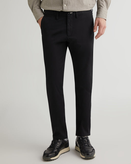 Spodnie męskie slim fit czarne