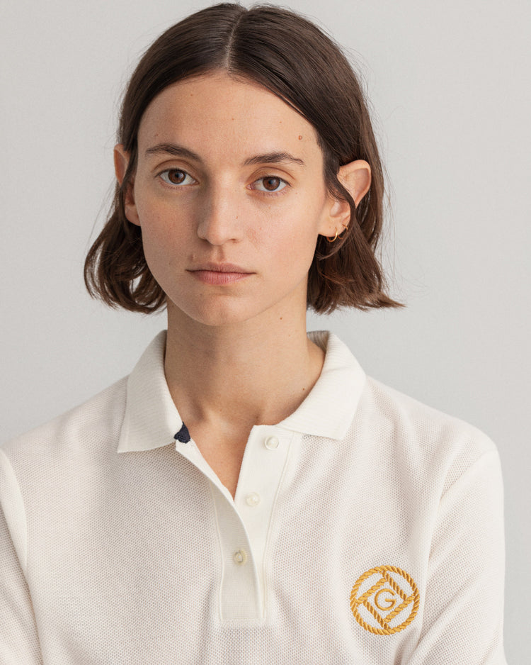 Damska koszulka polo z piki Rope Icon