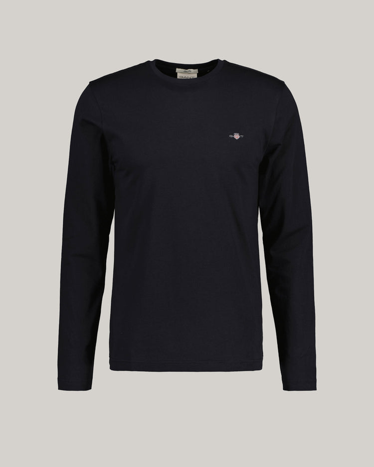 Koszulka slim fit długi rękaw