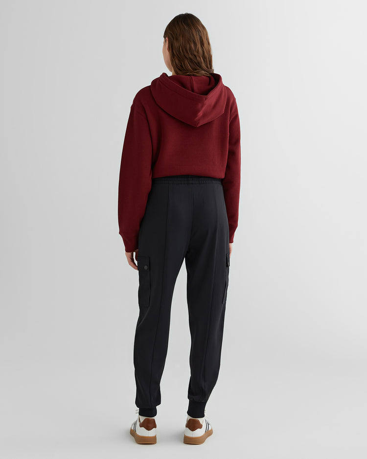 Spodnie damskie regular fit czarne