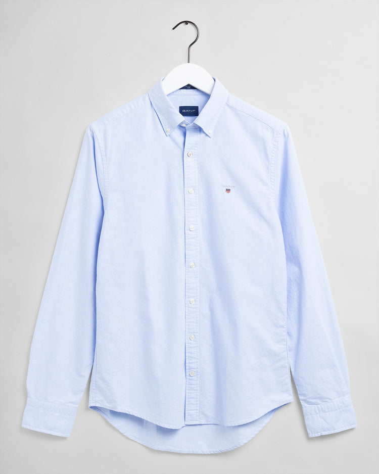 Męska niebieska koszula