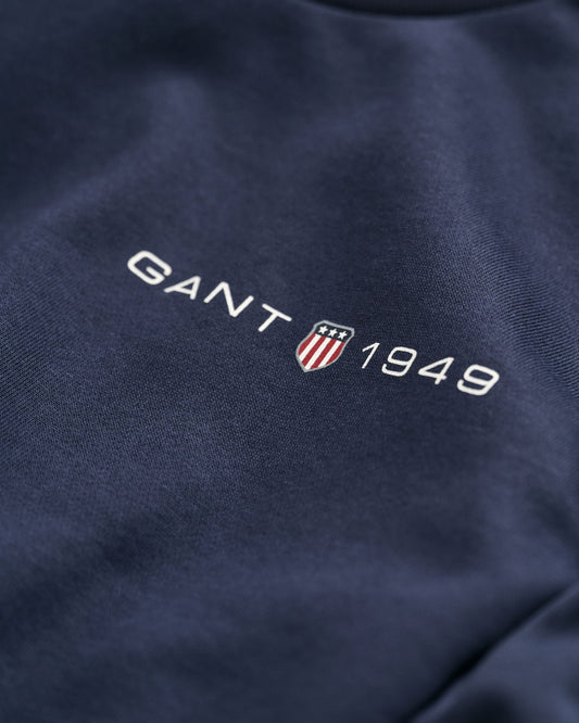 Reg drukowany graficzny dekolt w kształcie litery C