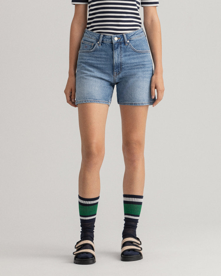 Szorty damskie niebieskie