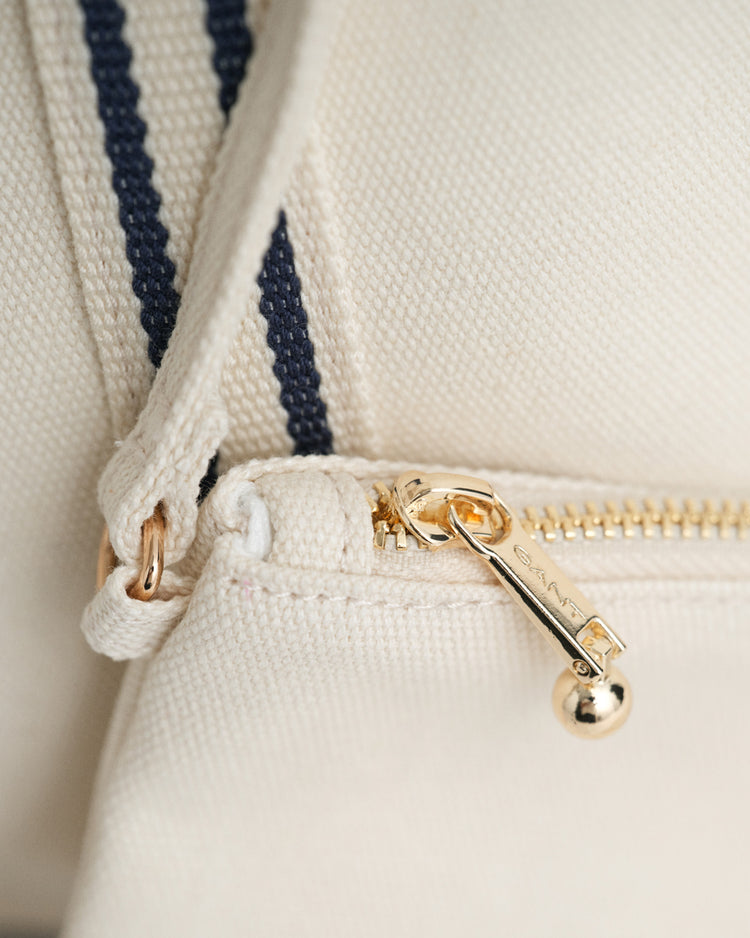 Bawełniana torba unisex kremowa