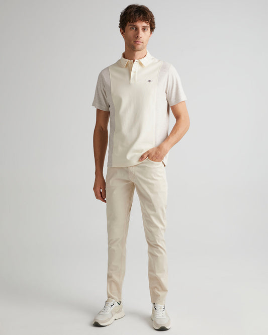 Koszulka polo w prążki