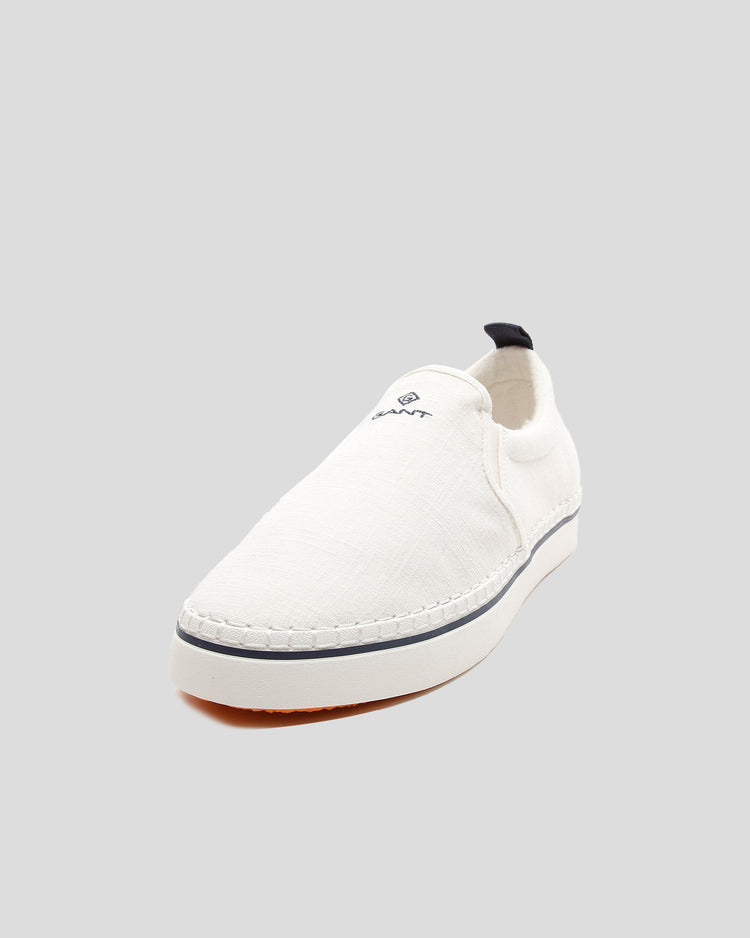 Męskie białe sneakersy