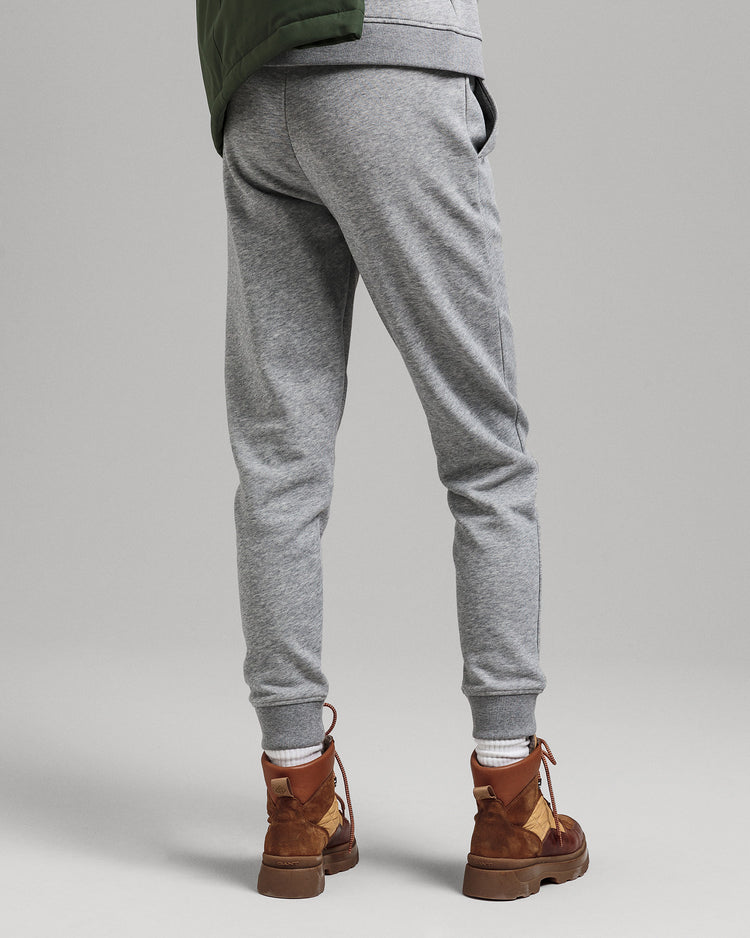 Spodnie dresowe damskie slim fit szare