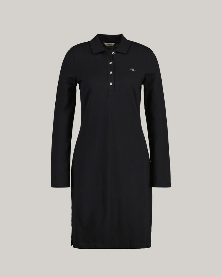 Sukienka z piki z długimi rękawami