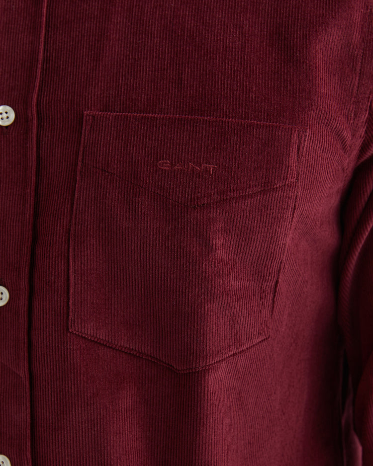 Koszula sztruksowa regular fit