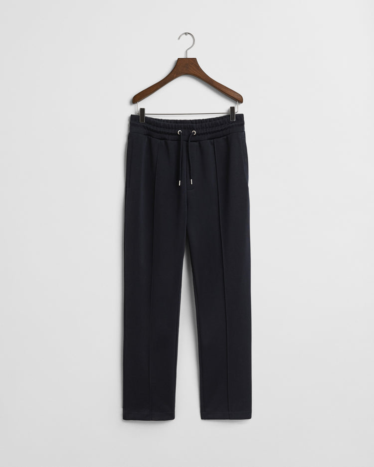 Spodnie dresowe męskie regular fit granatowe