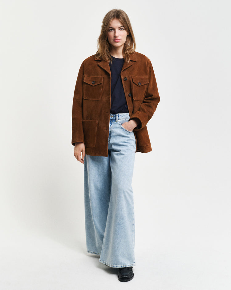 Bawełniany t-shirt męski z nadrukiem okrągły kołnierzyk relaxed fit