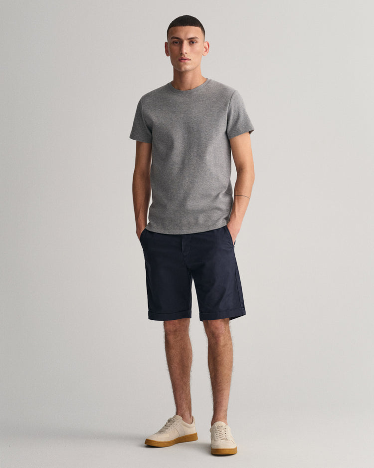 Szorty męskie regular fit granatowe