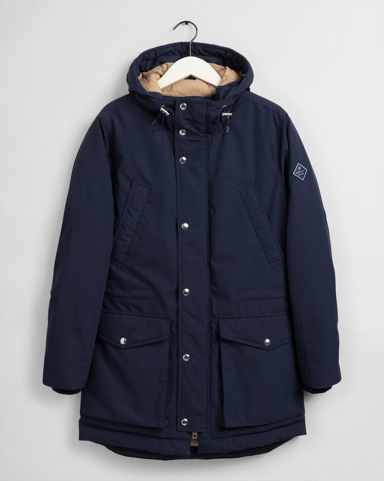 Kurtka męska z kołnierzem zapinanym na guziki regular fit