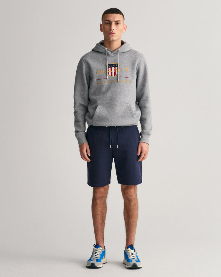 Szorty męskie regular fit granatowe